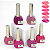 KIT 6 Esmaltes em Gel Paleta de Cores Lirio 18ml Alta Pigmentação Coleção Premium - Imagem 8