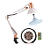 KIT Luminária Articulada + Ring Ligth com Ventilador Acoplado para Lash Designer Cílios - Imagem 1