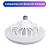 KIT Luminária Articulada + Ring Ligth com Ventilador Acoplado para Lash Designer Cílios - Imagem 8