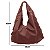 Bolsa Frida de Nylon Bordô - Imagem 2
