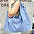 Bolsa Frida de Nylon Azul Claro - Imagem 6