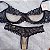 Conjunto Lingerie Laura em Tule Azul - Imagem 4