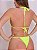 Conjunto Biquíni Copacabana Cortininha de Amarração Amarelo Neon - Imagem 6