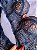 Conjunto Lingerie Luxy Azul com Rose - Imagem 9