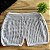 Saída de praia Shorts Belize Tricô Branco - Imagem 2