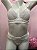 Conjunto Lingerie Luana com bojo e renda Branco - Imagem 3