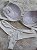 Conjunto Lingerie Luana com bojo e renda Branco - Imagem 6
