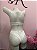 Conjunto Lingerie Luana com bojo e renda Branco - Imagem 2