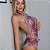 Body Diva Bicolor Vinho com Branco - Imagem 4
