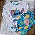 Pijama de Inverno Manga Longa Personagem Stich Florido - Imagem 1