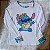 Pijama de Inverno Manga Longa Personagem Stich Florido - Imagem 2