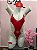 Body Fantasia Salva Vidas Feminino com Chapeuzinho e Perneira Sensual - Imagem 1