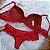 Conjunto Lingerie Laíla Vermelho - Imagem 3