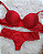 Conjunto Lingerie Laíla Vermelho - Imagem 1