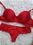 Conjunto Lingerie Laíla Vermelho - Imagem 1