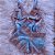 Conjunto Short doll Mia Azul com rose - Imagem 1