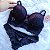 Conjunto Lingerie Luxy Preto com Vinho - Imagem 3