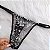 Conjunto Lingerie Afrodite Bordado Preto com Branco - Imagem 7