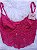 Conjunto Lingerie Hera Pink Cropped em tule e renda - Imagem 5