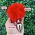 Plug Anal Pequeno Pelúcia Vermelho - Imagem 2