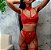 Conjunto Lingerie Love Vermelho com Cinta Liga e Gargantilha - Imagem 2