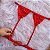 Conjunto Lingerie Love Vermelho com Cinta Liga e Gargantilha - Imagem 8