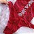 Body Prazer em Renda Sensual Vermelho - Imagem 5