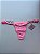 Calcinha Fio Coração Avulsa com Regulagem Rosa - Imagem 5