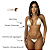 Conjunto Biquíni Bahamas Marquinha Creme com Chocolate - Imagem 3