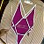Maiô Bali Roxo com Branco - Imagem 5