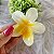 Presilha Tropical Flor Grande Amarela - Imagem 1