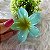 Presilha Tropical Flor Grande Azul - Imagem 3