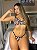 Conjunto Lingerie Cleópatra zebra Tule Transparente sem Bojo com Aro e Calcinha Fio Regulagem - Imagem 1