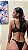 Conjunto Lingerie Serena Tule Preto com Rosa Claro - Imagem 6