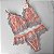 Conjunto Lingerie Diana Rose com Azul - Imagem 1