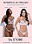 Conjunto Lingerie Cecilia Com bojo e Aro em Renda Calcinha Fio e Regulagem Branco com Pink - Imagem 7