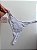 Calcinha Butterfly Avulsa Fio Tule Transparente Branca - Imagem 2