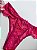 Calcinha Fio Dental Jasmine Avulsa em Renda Floral e Lacinho Frontal Pink - Imagem 2