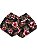 Short Feminino Tactel Estampado Adulto Moda Praia Esporte - Imagem 3