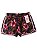 Short Feminino Tactel Estampado Adulto Moda Praia Esporte - Imagem 1