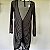 Saída Vestido Havai Preto - Imagem 4