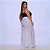 Saída Calça Pantalona Duna Branca Plus Size - Imagem 1