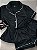 Pijama Americano Preto com Branco - Imagem 1