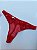 Calcinha Desejo Fio em Renda e Tule Vermelho Avulsa - Imagem 4