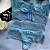 Conjunto Lingerie Belle Cropped Azul claro - Imagem 3