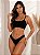 Conjunto Canelado Top Confort Preto - Imagem 1