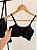 Conjunto Canelado Top Confort Preto - Imagem 3