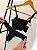 Conjunto Canelado Top Confort Preto - Imagem 5