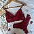 Conjunto Lingerie Amora Vermelho - Imagem 3