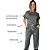 Pijama meia estação Kelly t-shirt e calça em viscolycra Cinza - Imagem 3